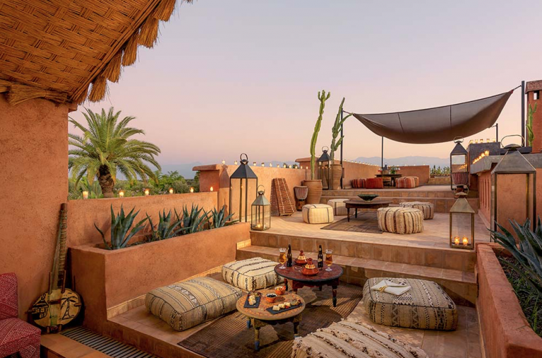 Inspirasi rooftop ala maroko